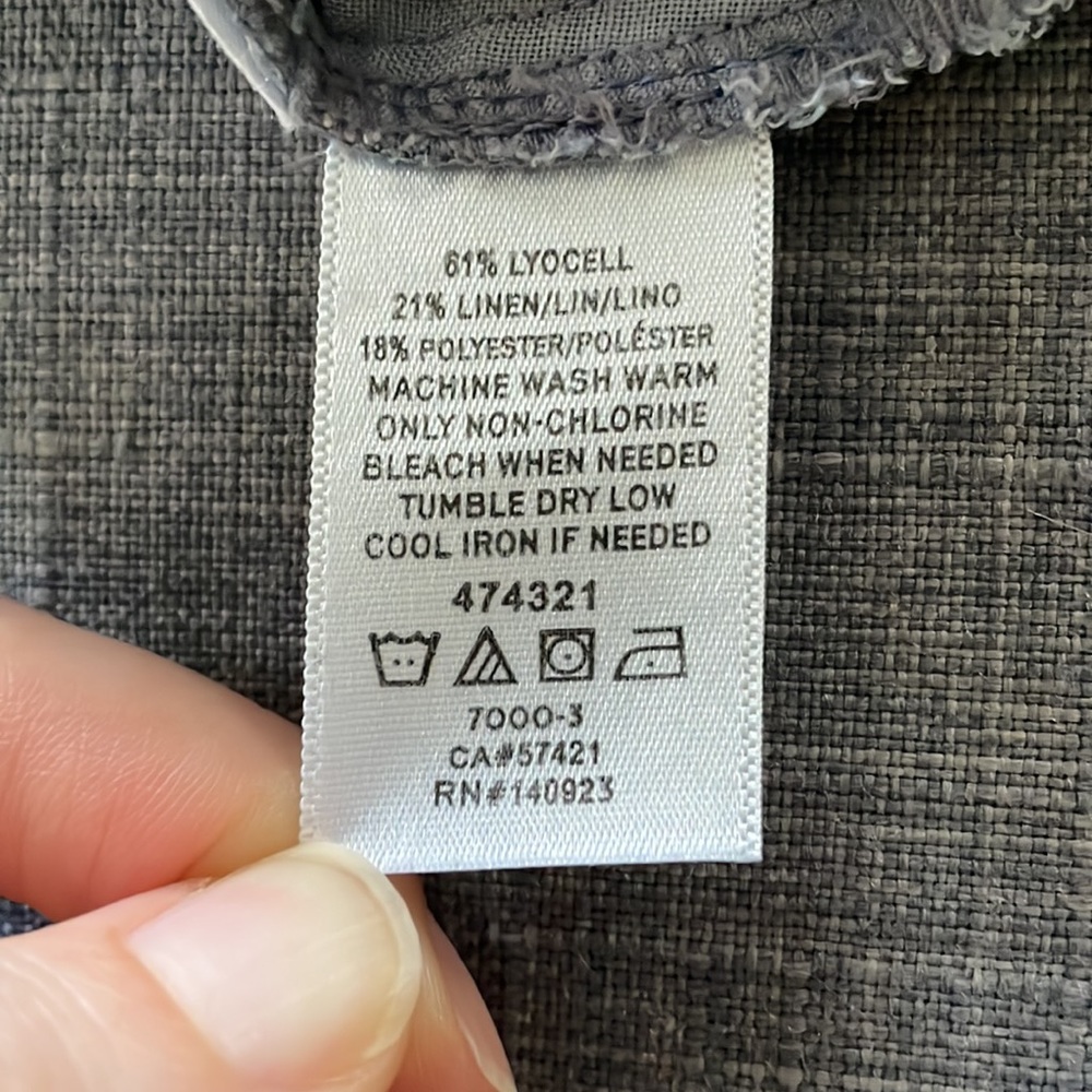 Loft Chambray Rhomper - image 5